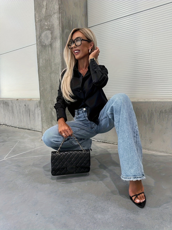 Sabine™ Wide-Leg-Jeans