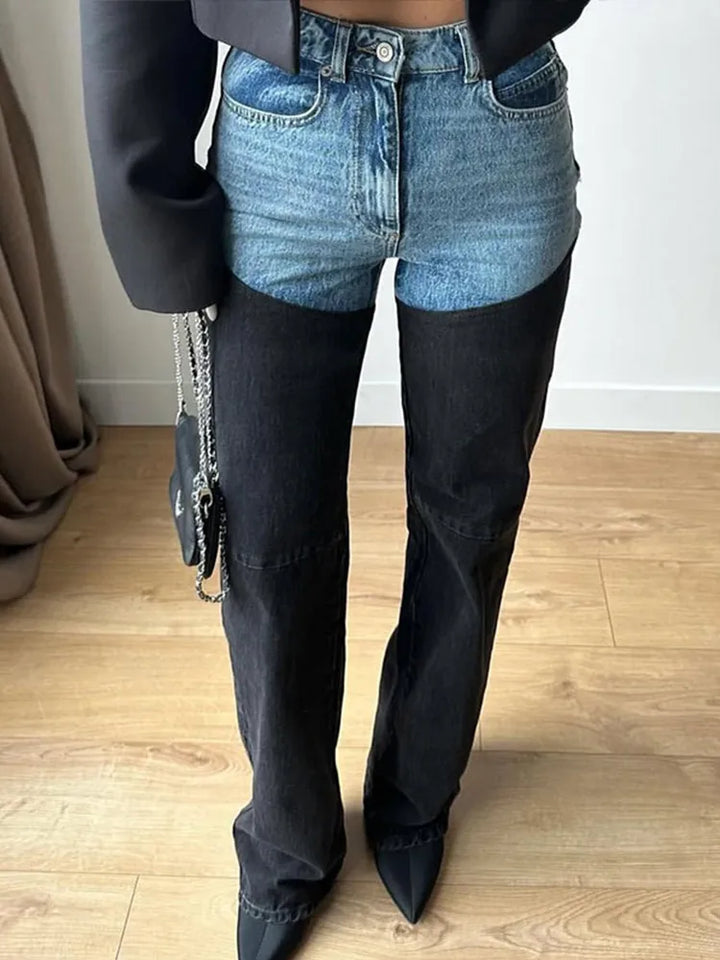 Waltraud™ Farbabsturz-Jeans