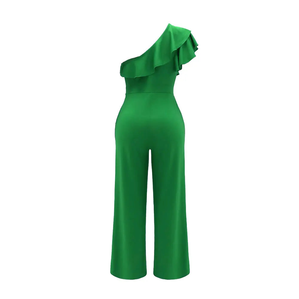 Amalie™ | Stilvoller Jumpsuit mit weitem Bein