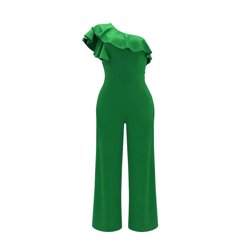 Amalie™ | Stilvoller Jumpsuit mit weitem Bein